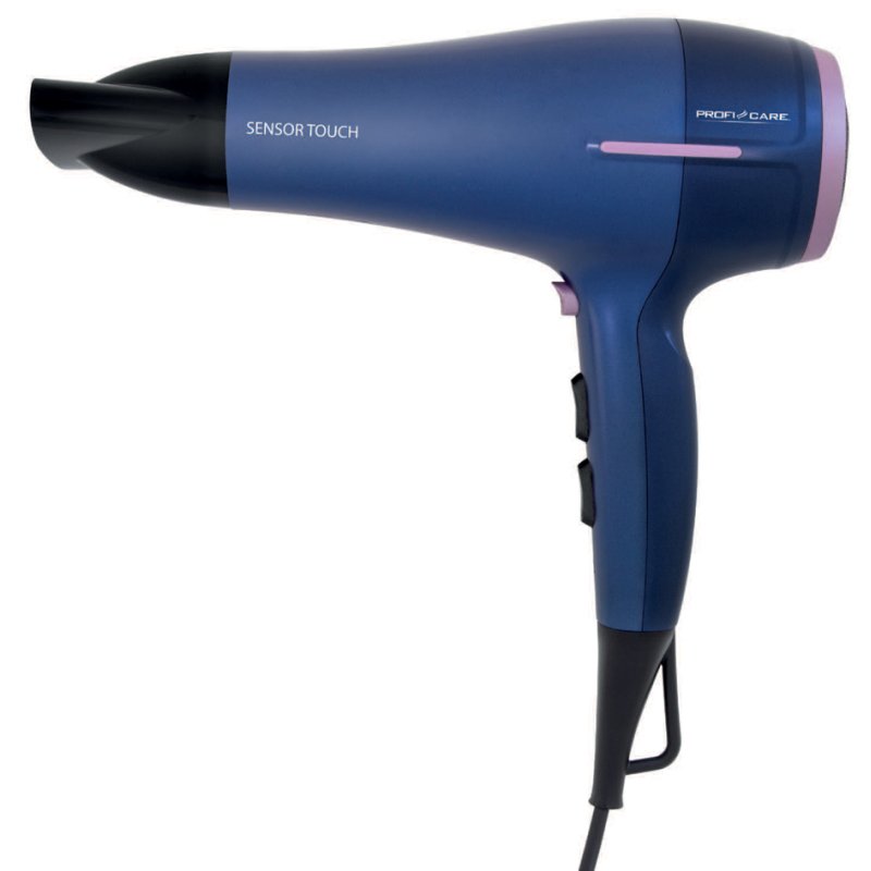 PROFI CARE sèche-cheveux PC-HTD 3030, commande capteur, bleu, ionisation